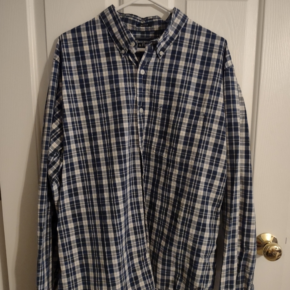 Abercrombie Men's Casual Shirt XL